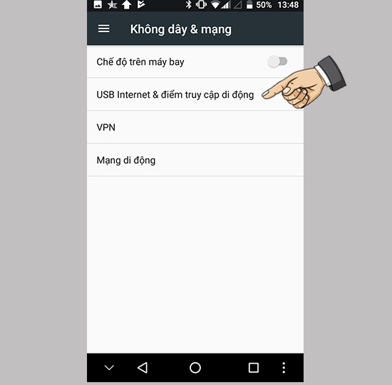 Vào trạm phát WiFi